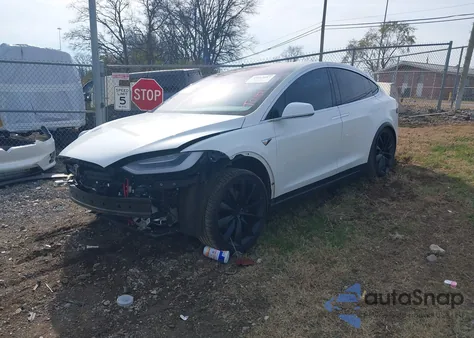 2020 Tesla Model X Long Range Dual Motor All-Wheel Drive/Long Range Plus Dual Motor All-Wheel Drive z USA, uszkodzony, nr VIN 5YJXCBE26LF239280